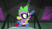 Spike looking for Fluttershy S4E06