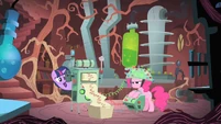 Not even science can explain Pinkie logic.