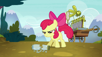 Apple Bloom determinada a salvar Ponyville Un Descanso Agotador