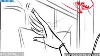 EG3 animatic - Twilight's hand brushing the glass