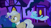 Mayor Mare and Shoeshine in the dream S5E13