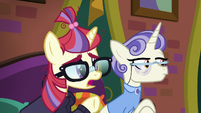 Moon Dancer asks Twilight if she's okay S9E5