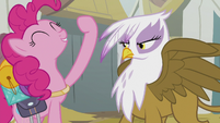 Pinkie "...to help Griffonstone!" S5E8