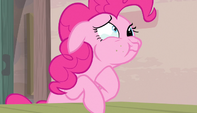 Pinkie Pie about to gag S5E1