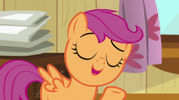 Scootaloo listing what's not to like about apples S5E04