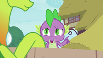 Spike "excuse me for a second" S7E15
