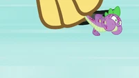 Spike getting indigestion in the sky S8E11