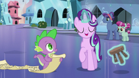 Starlight levitating a footstool S6E1