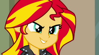 Sunset Shimmer scheming grin EG