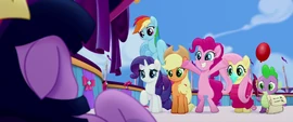 Twilight's friends looking supportive MLPTM