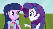 Twilight and Rarity "so much catching up to do" EG2