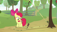 Apple Bloom sets a snare trap S9E10