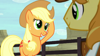 Applejack "doin' my best to fill your horseshoes" S5E6