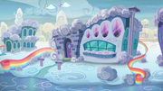 Mr. and Mrs. Shy's house exterior S6E11