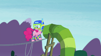 Pinkie Pie "a rock slide, of course!" S4E18