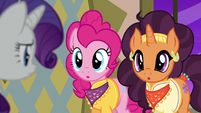 Pinkie and Saffron answer --two-- S6E12