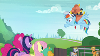 Rainbow Dash looking stunned S9E15