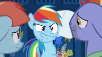 Rainbow Dash venting her frustration S7E7