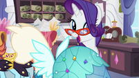 Rarity "is that the customer" S5E14