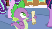 Spike "maybe there is!" S6E1