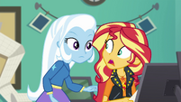 Sunset Shimmer "I wanted to come in here" EGFF