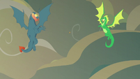 Torch and green dragon corner Flash Magnus S7E16