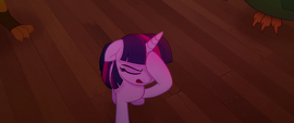 Twilight Sparkle face-hoofing again MLPTM