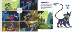 Art of Equestria page 102-103 - Ahuizotl concept