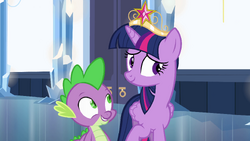 Bashful Twilight and Spike EG