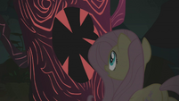 Fluttershy is scared of the tree S1E02