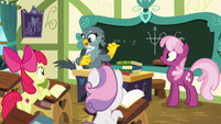 Gabby helps Cheerilee teach precalculus S6E19