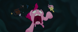 Pinkie screaming.