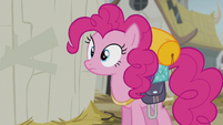 Pinkie hears Gilda's voice S5E8