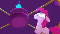 Pinkie trying to inflate balloon with her breath MLPRR