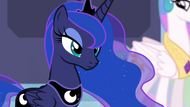 Princess Luna with stoic expression S4E25