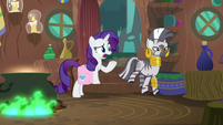 Rarity "I have no idea what happened!" S8E11