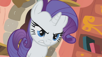 Rarity looking mad and determined S1E8