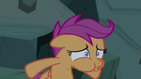 Scootaloo rapidly breathing out S7E16