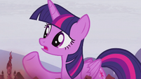 Twilight "there's no war with King Sombra" S5E25
