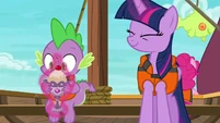 Twilight gives Spike an ice cream sundae S6E22.png (926 KB) Twilight gives Spike an ice cream sundae S6E22