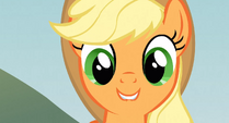 Applejack with a grin S3E8