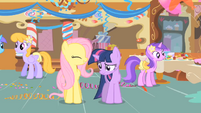Fluttershy tries to comfort Twilight S1E22