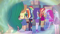 Memory of Equestria Girls talking to Trixie EGFF