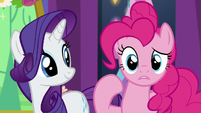 Pinkie Pie in surprised confusion S7E1