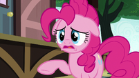 Pinkie Pie looking incredibly sad S7E4