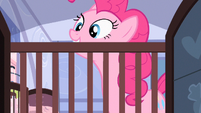 Good for Pinkie by thinking of the twin's safety by raising the side rail.