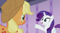 Rarity "pick up where we left off" S6E10