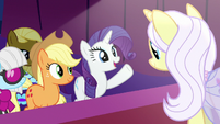 Rarity votes for Lily Lace S7E9