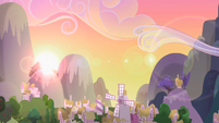 Sunrise over Ponyville S2E03