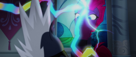 Tempest angrily surging with electricity MLPTM